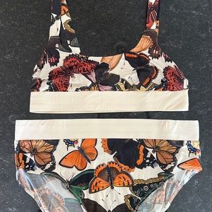 Butterfly Bralette Set
